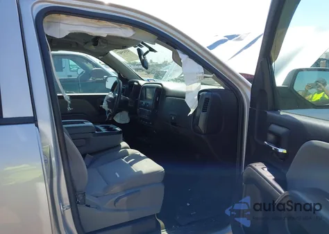 2017 Chevrolet Silverado 1500 Custom из США, поврежденный, VIN 1GCRCPEC7HZ308137